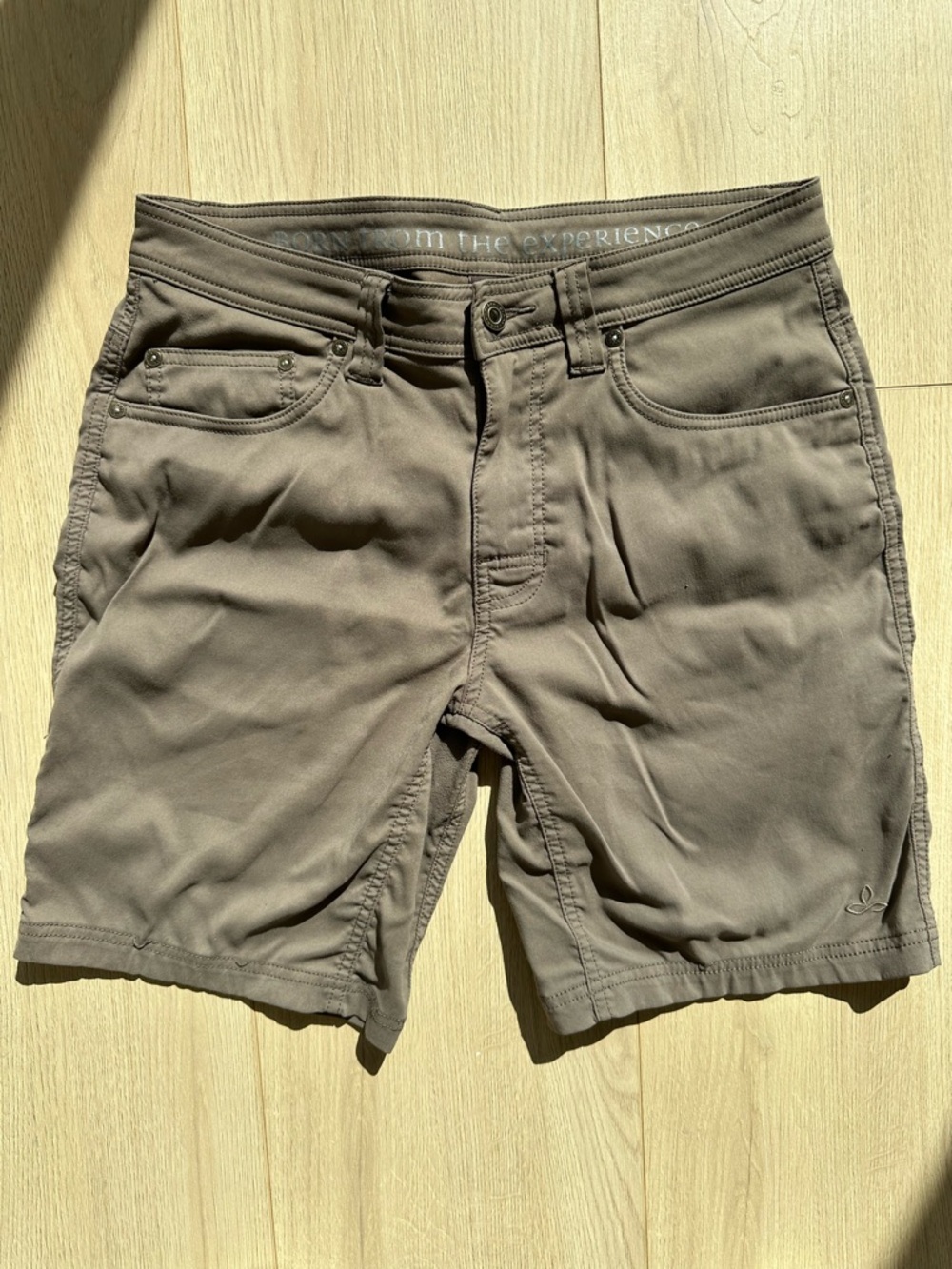 Prana Men's Brown Brion Shorts